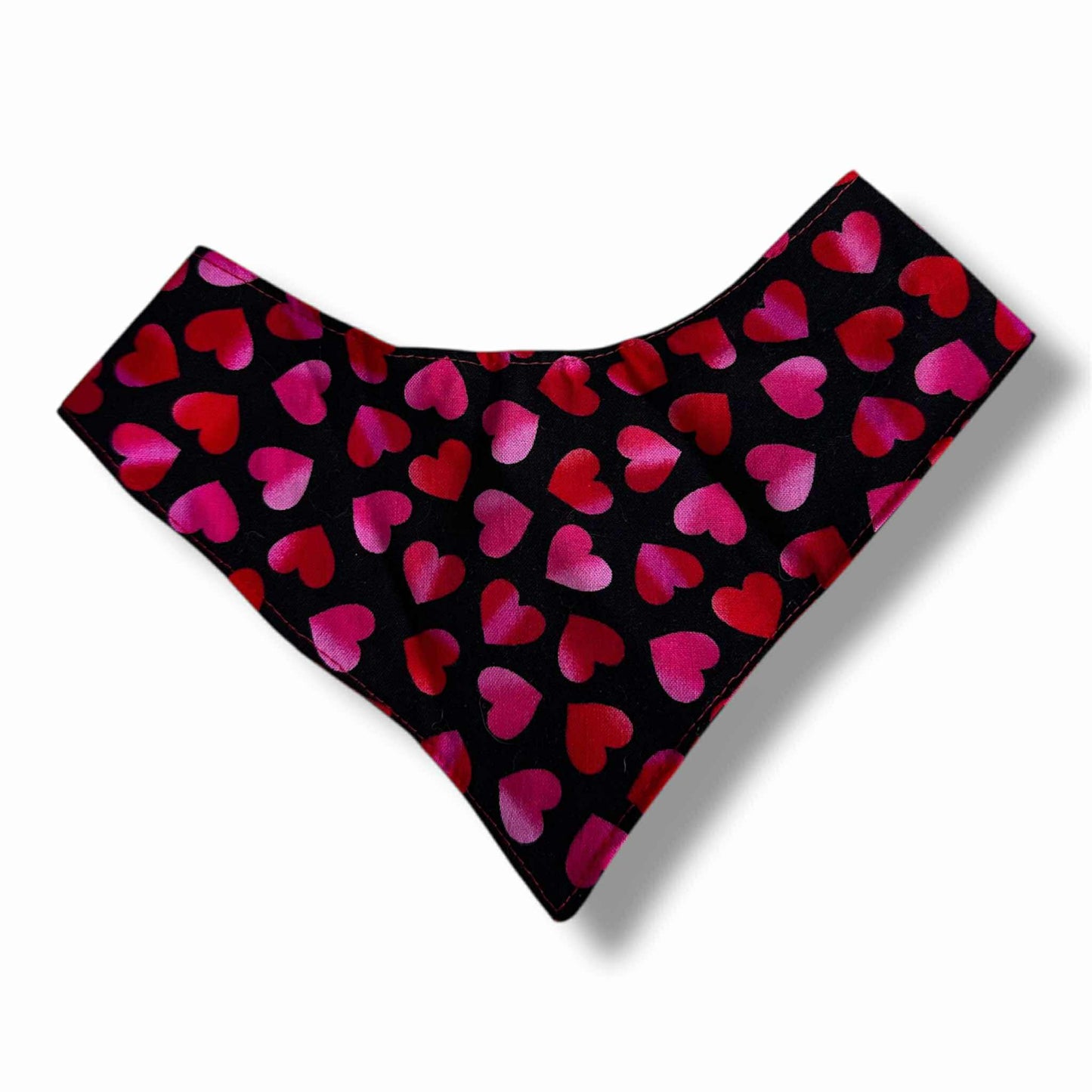 Foulard pour chien Coeurs
