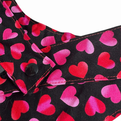 Foulard pour chien Coeurs