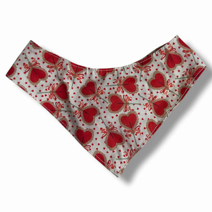 Foulard pour chien Coeur Sucré