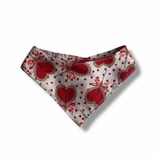 Foulard pour chat Coeur Sucré